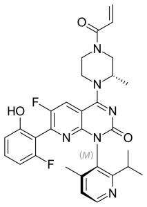 Chemical Structure of Sotorasib | 1st Cancer